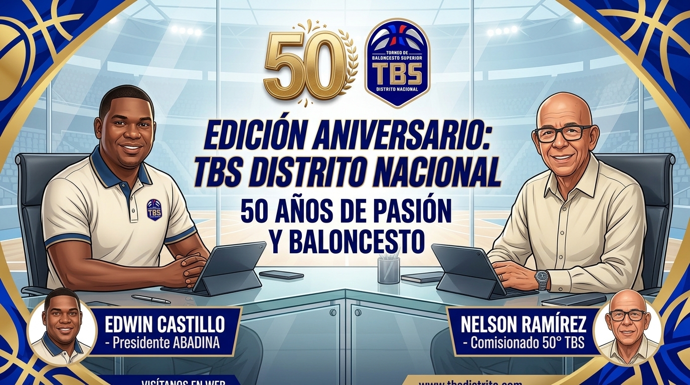 Abadina llama a clubes a inscribir jugadores para la Edicion 50 TBS Distrito 2026